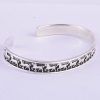 Men Sterling Silver Bangle
