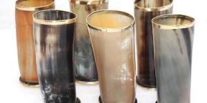 Horn Drinking Glasses