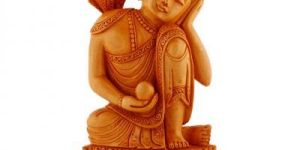 Wooden Buddha Statue