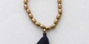 Brass Bead Tassel Bracelet