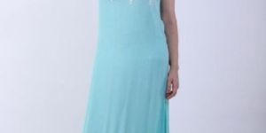 Embroidered Maxi Dress