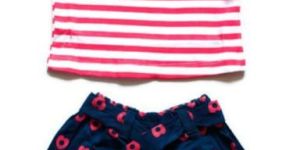 Girls Sleeveless Top & Pant Set