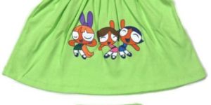 Kids Sleeveless Cotton Frock And Pant Set
