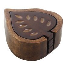 Leaf Shape Cup Coaster