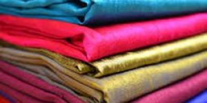 Plain Raw Silk Fabric