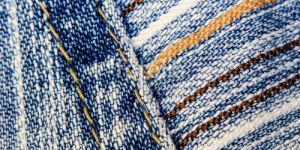 Striped Denim Fabric