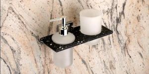Soap Dispenser with Tumbler Holder