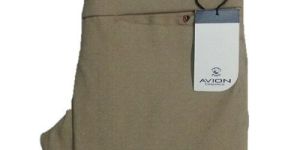 Mens Brown Formal Trouser