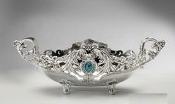 Silver Decorative Plate