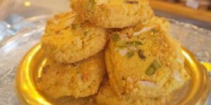Coconut Dry Fruit Cookies