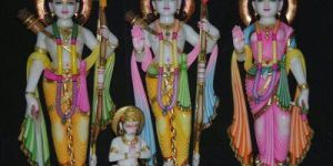 Marble RAM Darbar Statue