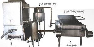 Rectangular Fryer with Wooden Heat Exchanger