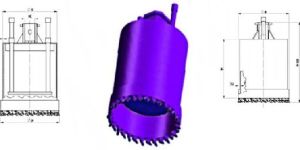 Core Barrel with Discharge Flange