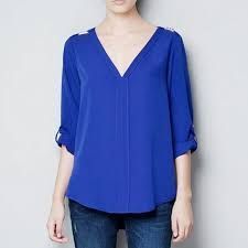 Womens V Neck Tops