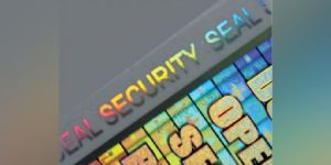 DE-METALLIZED HOLOGRAM