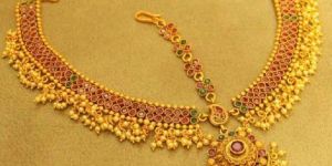 Gold Plated Maang Tikka