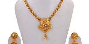 Gold Plated Necklace Set
