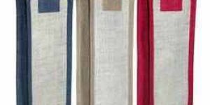Jute Wine Bottle Bags