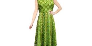 Jaipuri Cotton Printed Long Kurti