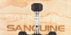 HEX Rubber Dumbbells