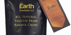 All Natural Vacuum Fried Seasoned Banana Crisps