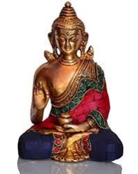Brass Lord Buddha Statue