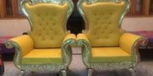 Brass Round Chair
