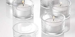 Glass Candle Holders