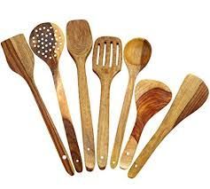 Wooden Kitchen Spoon Set