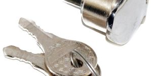 Lambretta LI Steering Lock with Flap