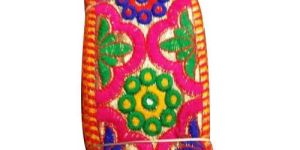 Fancy Mirror Work Lace