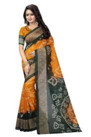 Bandhani Silk Saree