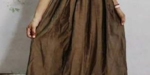 Mercerised Cotton Long Frock
