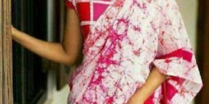 Wax Batik Printed Cotton Saree