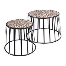Drum Nesting Tables Set