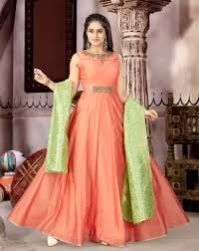 Chanderi Salwar Kameez