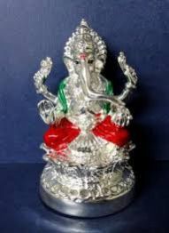 Silver Plated Idol