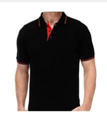 Men Organic Cotton Polo T-shirt