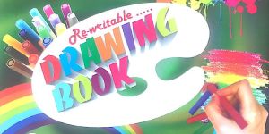 Rewritable Drawing Book