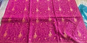 Pink Pashmina Embroidered Shawl