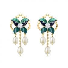 Gemstone Earring