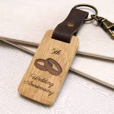 Wooden Key Ring