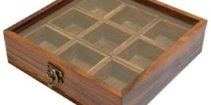 Wooden Spice Box