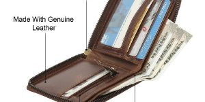 100% gauaranteed quality leather wallet