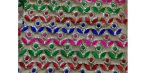 Multicolor Georgette Fabric