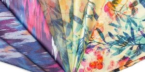 Printed Silk Fabric