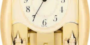 Rotating Musical Wall Clock