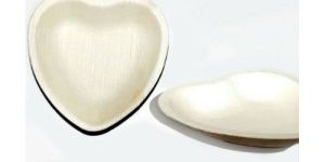 Heart Shaped Areca Leaf Plate
