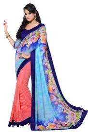 Printed Saree