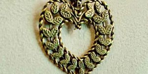 Gold Plated Brass Pendant